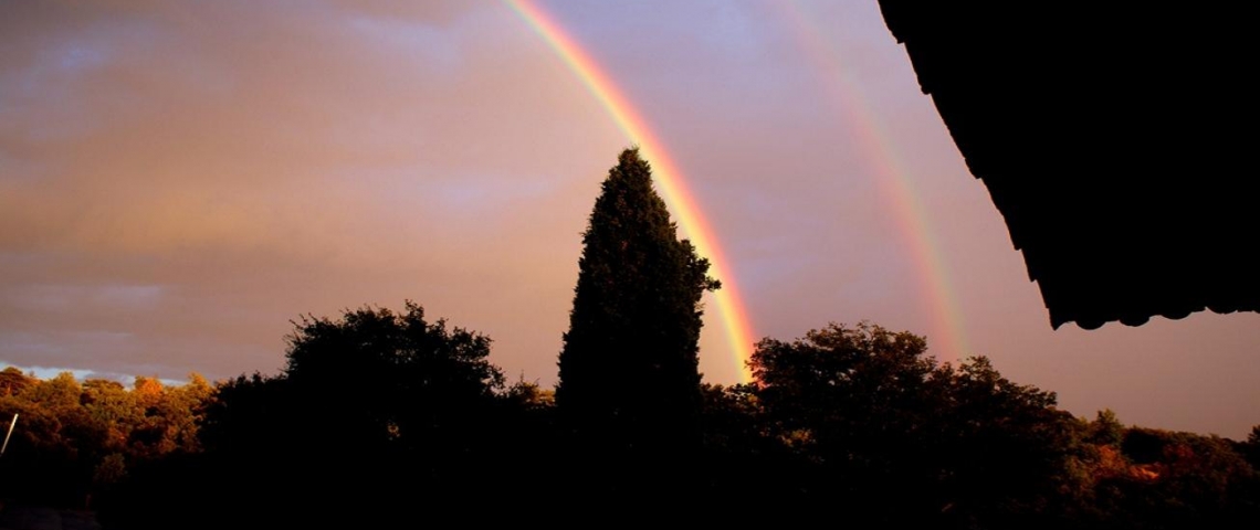 Casa rural. Natura i primavera espectacular